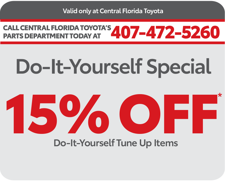 Central Florida Parts Coupon -do-it-yourself special 15% off*