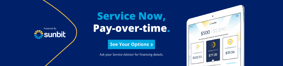 Service now, Pay over time - see your options