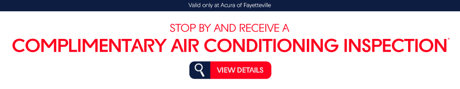 COMPLIMENTARY AIR CONDITIONING INSPECTION - VIEW DETAILS
