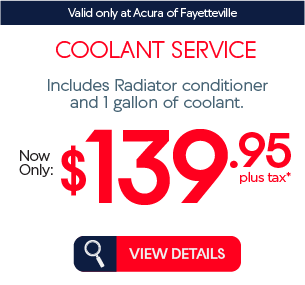 coolant service now only $139.95 plus tax* view details