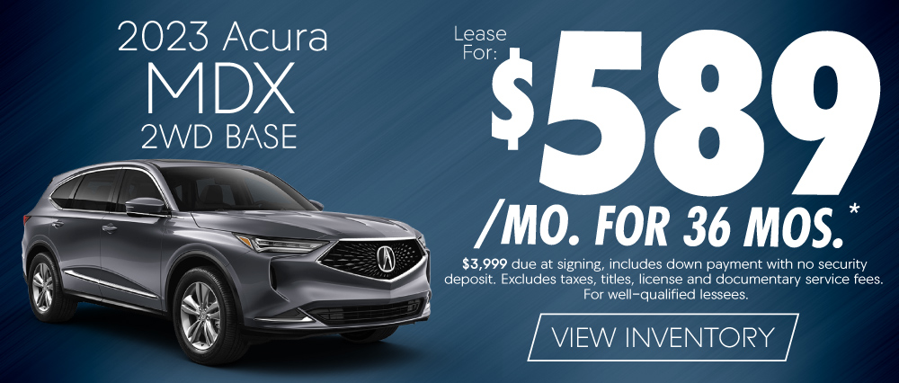 NEW 2022 ACURA MDX | 2.9% APR FOR UP TO 60 MONTHS | SHOP NOW