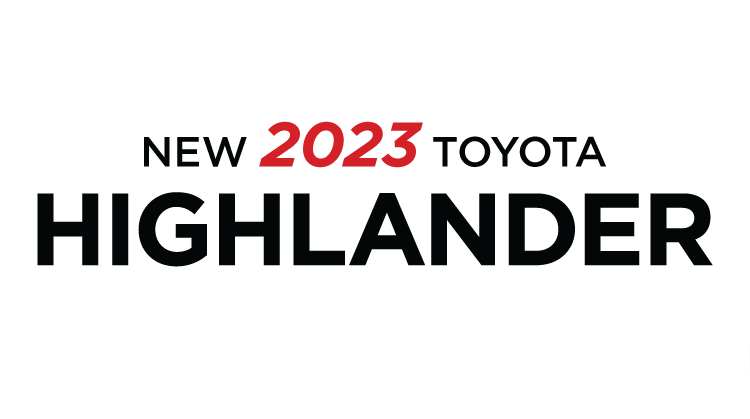 New 2023 Toyota Highlander