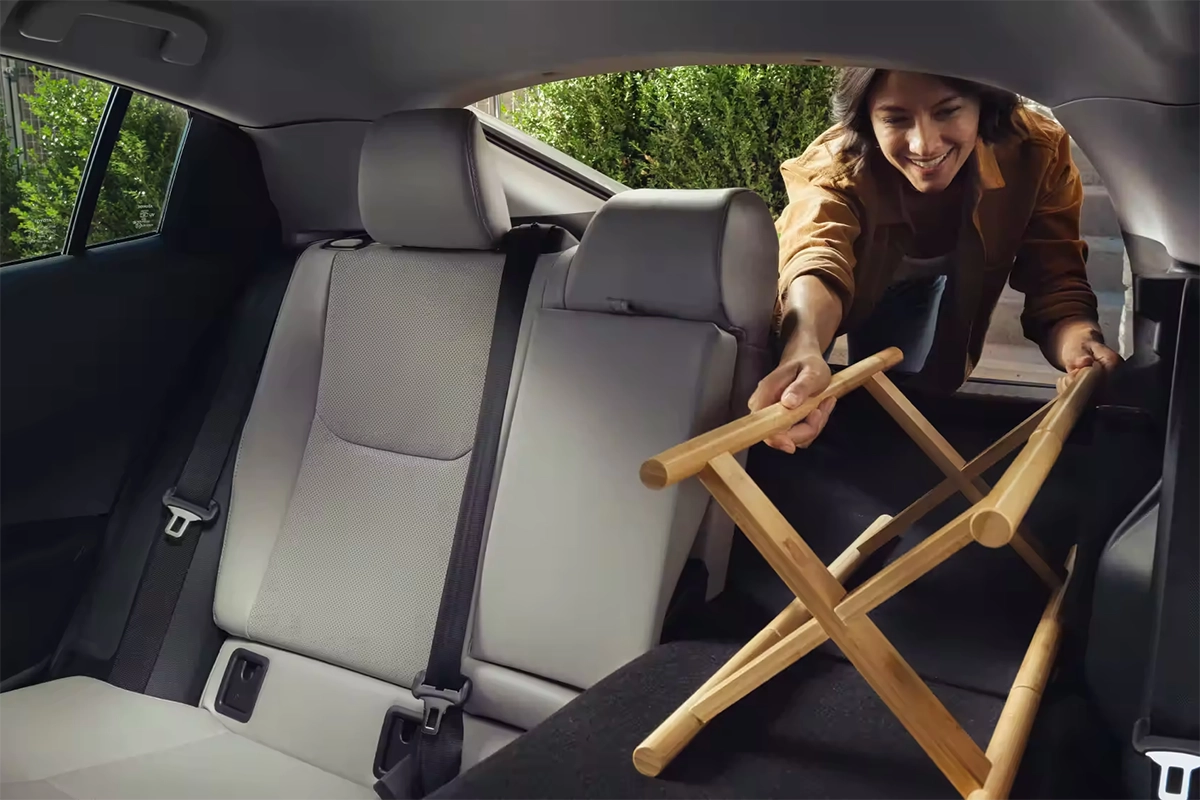 2023 Toyota Corolla Trunk space