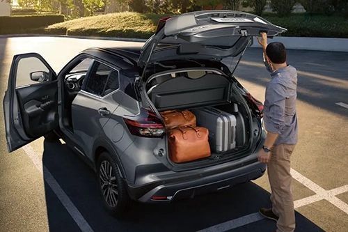 Nissan Kicks Trunk space