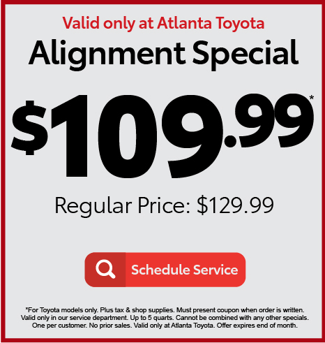 Toyota Service Specials in Duluth, GA | Atlanta Toyota