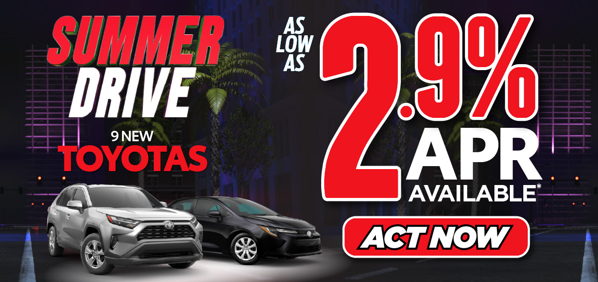 9 New 2023 Toyota as low as 2.9% APR - Act Now