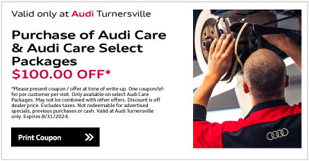 Current Audi Service Parts Specials Offers Turnersville Nj