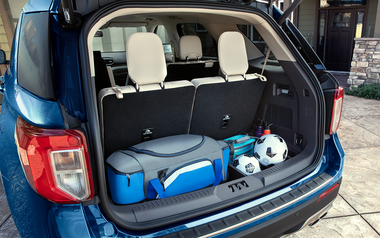 Ford Explorer Trunk space