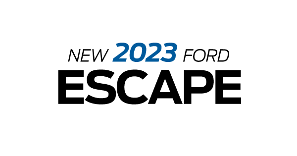New 2022 Ford Escape