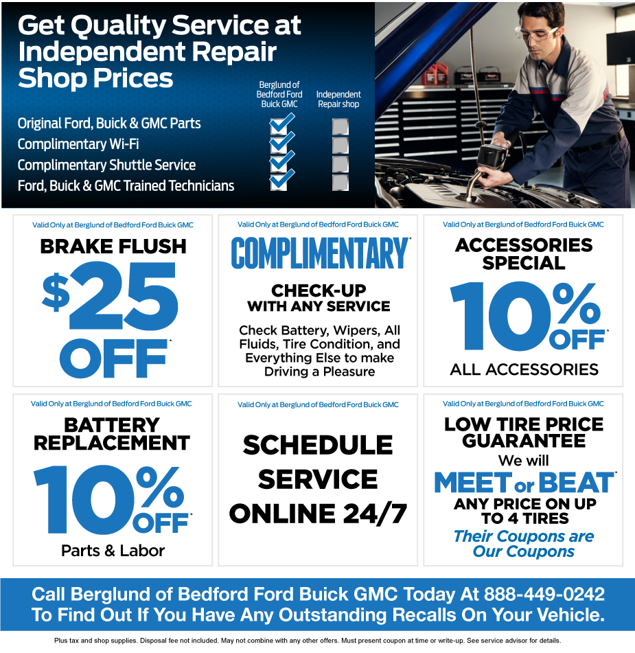 Auto Service and Auto SERVICE SPECIALS at Berglund, VA