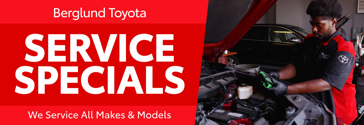 Berglund Toyota Service Specials