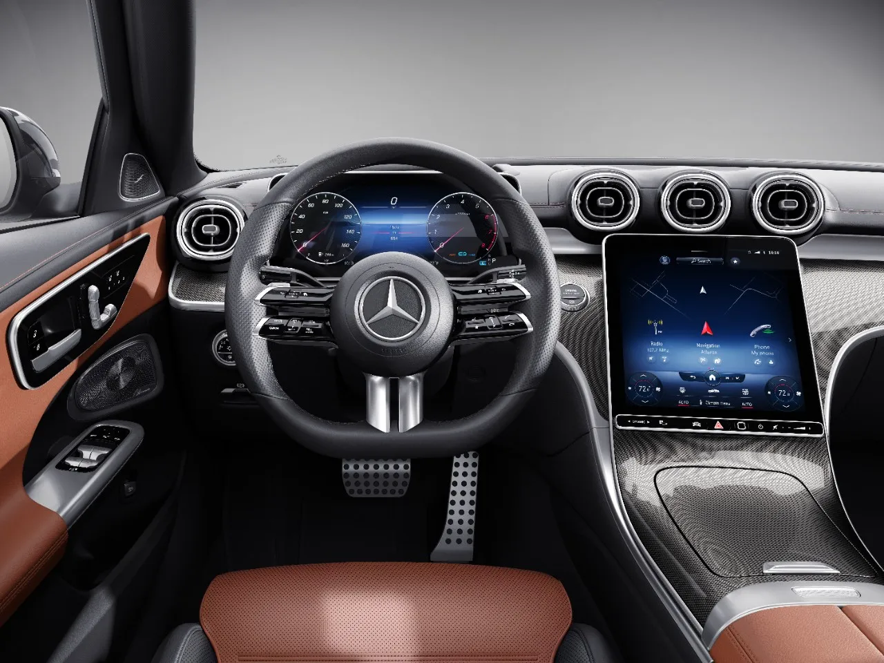 mercedes benz c class interior