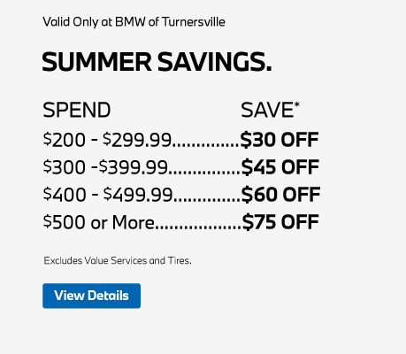 Summer Savings - Spend & Save - View Details