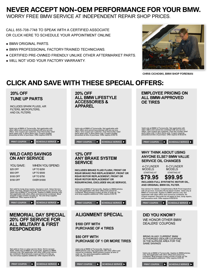 2023 Printable BMW Service Coupons Get Exclusive Savings 