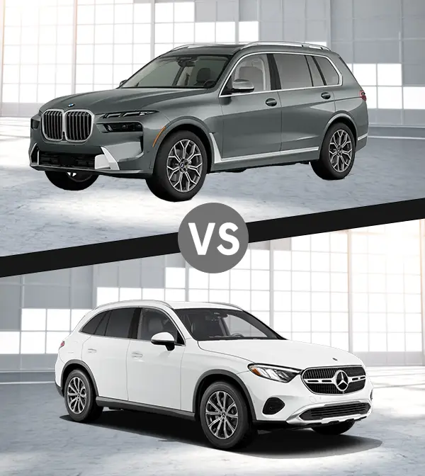 2024 BMW X7 Vs. 2024 Mercedes-Benz GLC