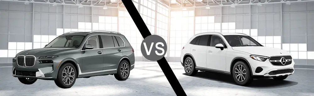 2024 BMW X7 Vs. 2024 Mercedes-Benz GLC