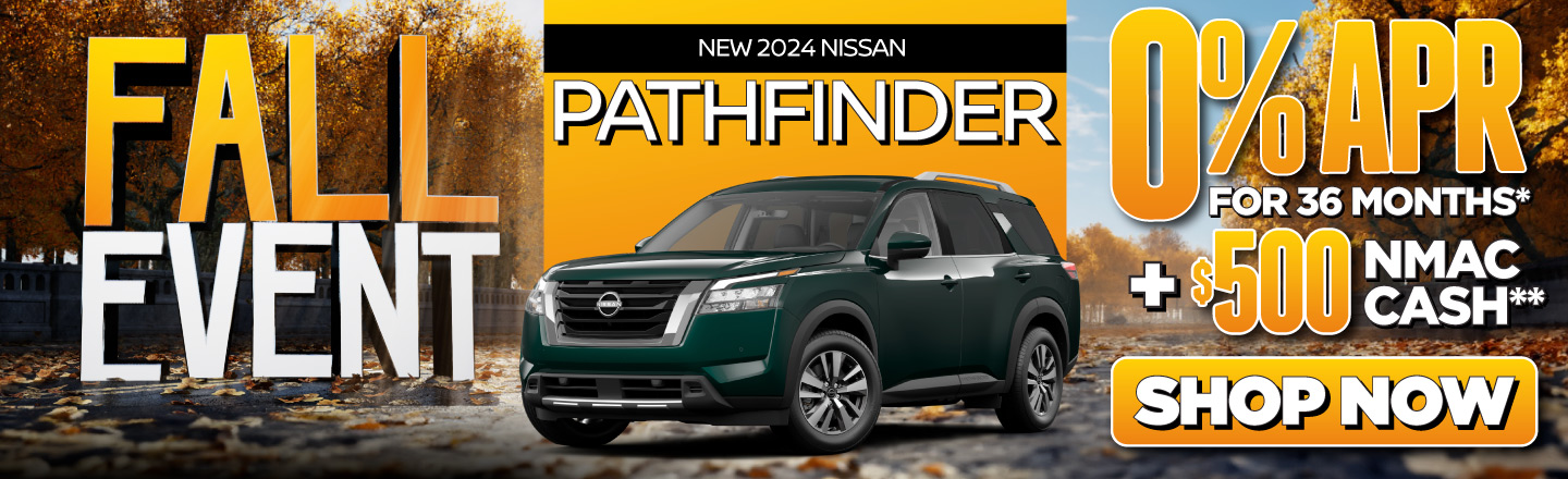 New 2024 Nissan Pathfinder - 0% APR for 36 months* - Shop Now