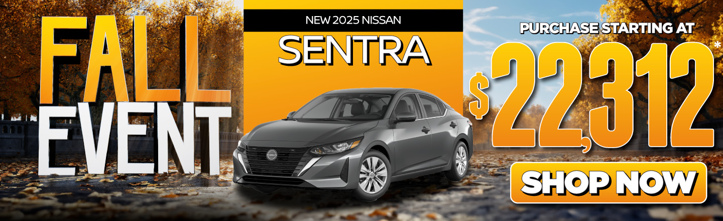 New 2025 Nissan Sentra - Purchase starting at $22,312* - Shop Now