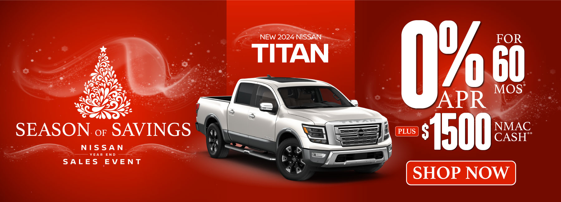 New 2024 Nissan Titan - 0% APR for 60 months* - Shop Now