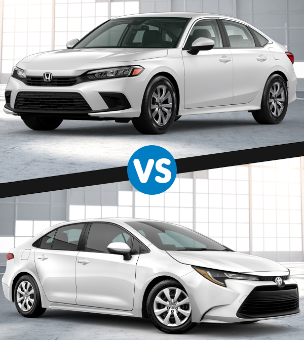 2023 Honda Civic vs. 2023 Toyota Corolla in Birmingham, AL - Mobile