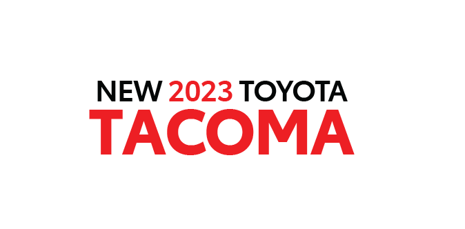 New 2023 Toyota Tacoma