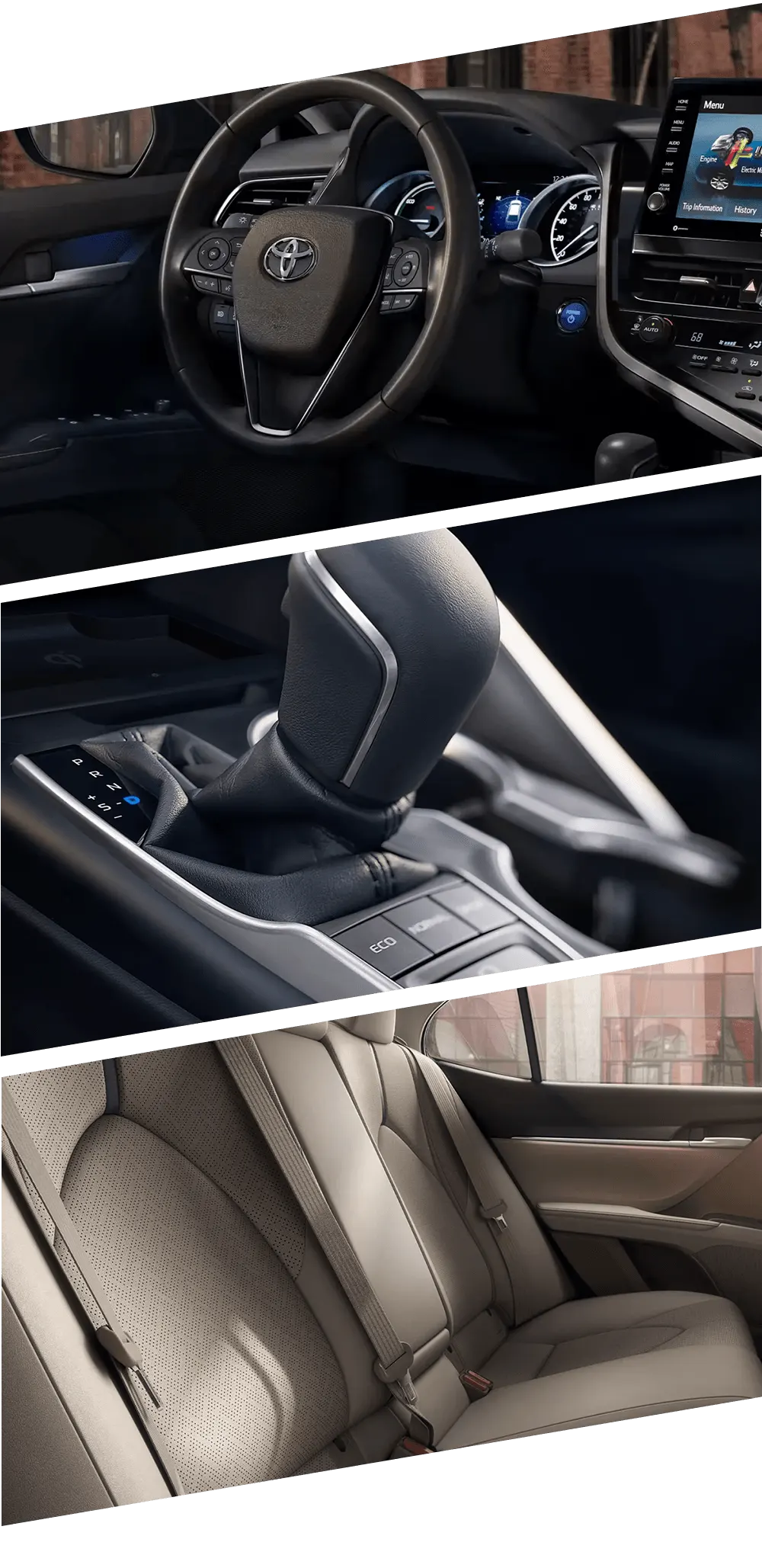The all new Toyota Camry Interior Images