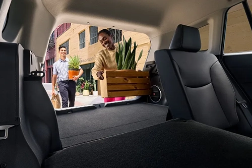 2024 Toyota Corolla Cross Trunk space