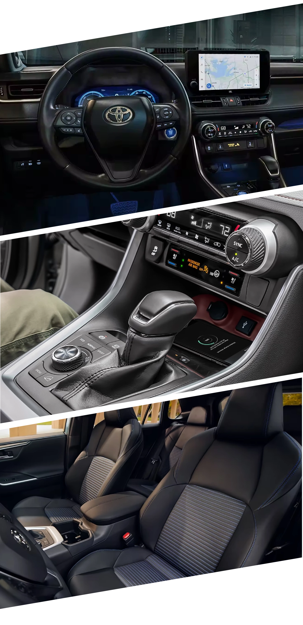 Brand New Toyota RAV4 Interior Images