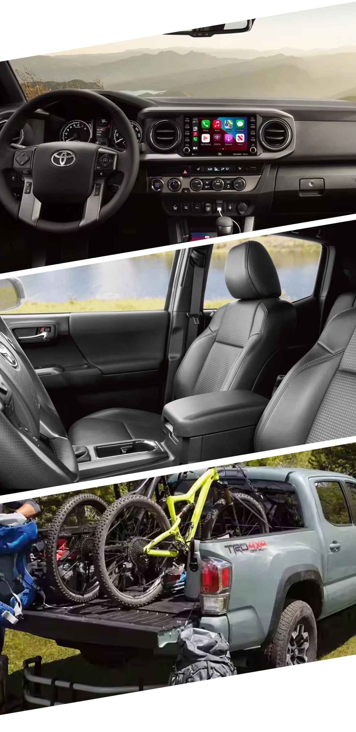Brand New Toyota Tacoma Interior Images