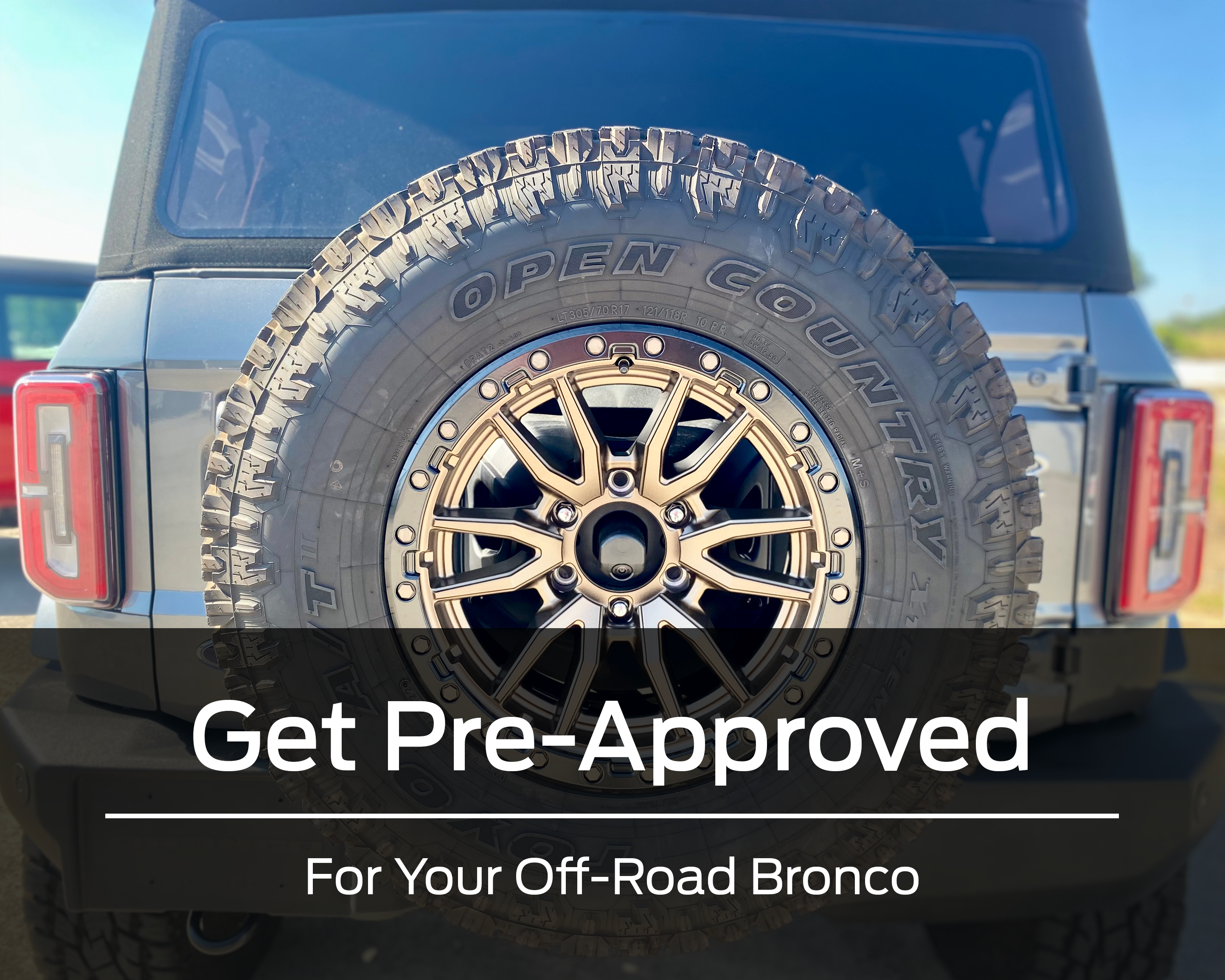 Get Pre-Approved For Your Ford Bronco at Canton Ford