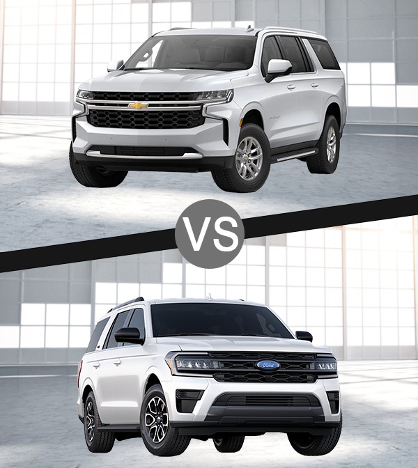 2024 Chevrolet Suburban 1500 Vs. 2024 Ford Expedition