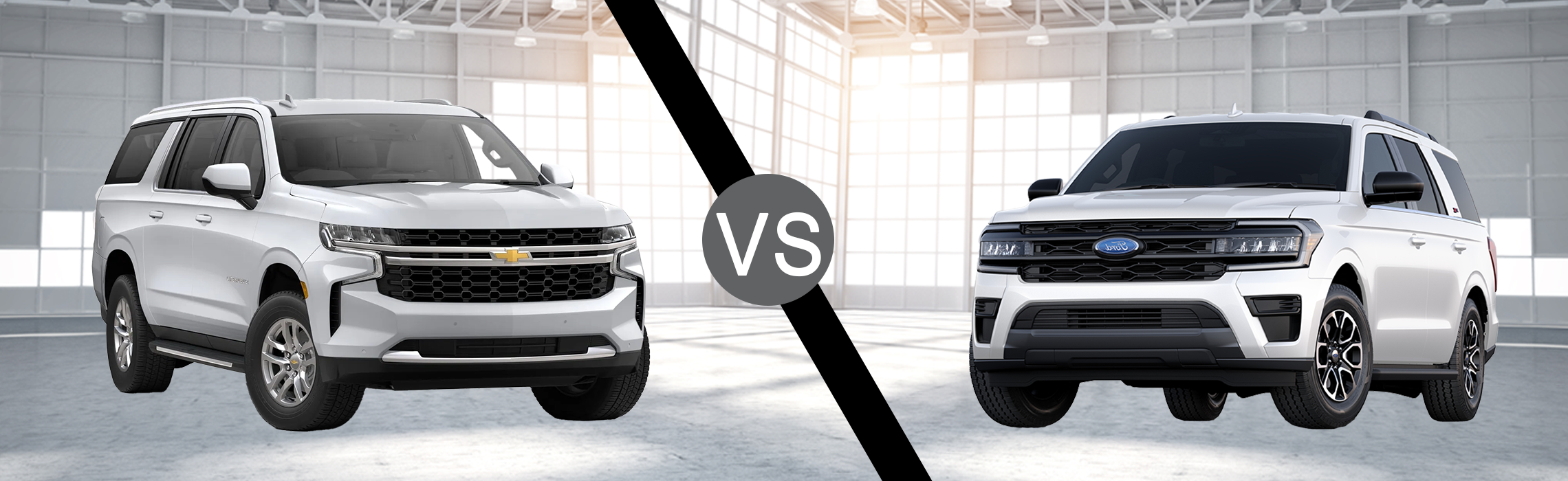 2024 Chevrolet Suburban 1500 Vs. 2024 Ford Expedition