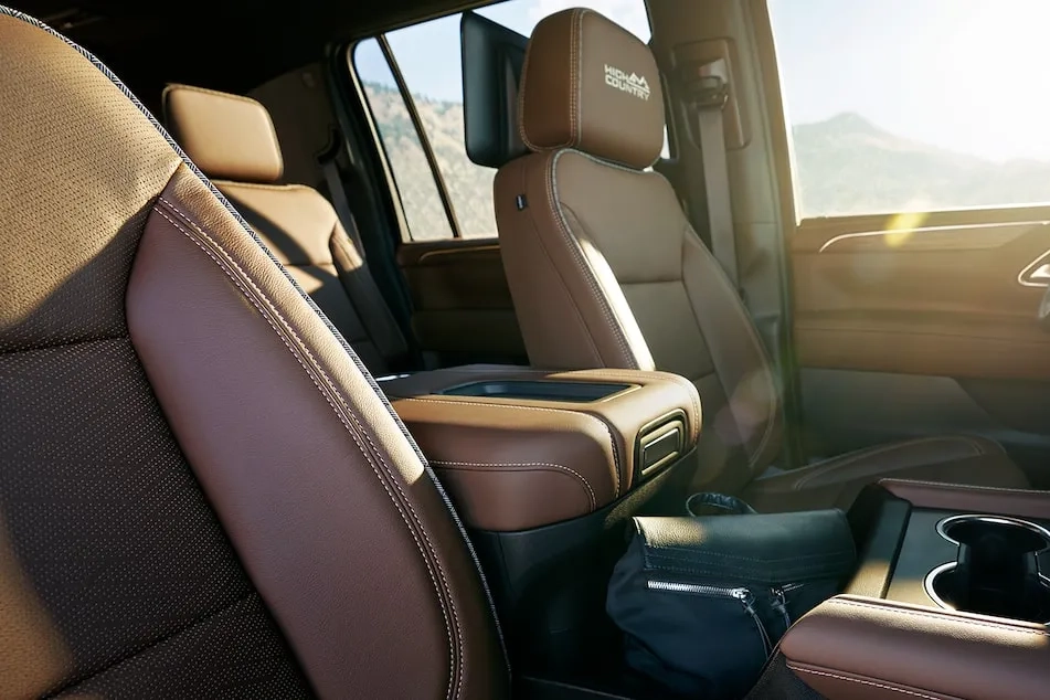 Chevrolet Suburban Seating space