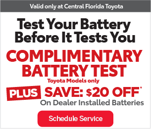 Test Your Battery, Complimentary View Details