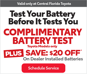 Service Coupon 8  Central Florida Toyota