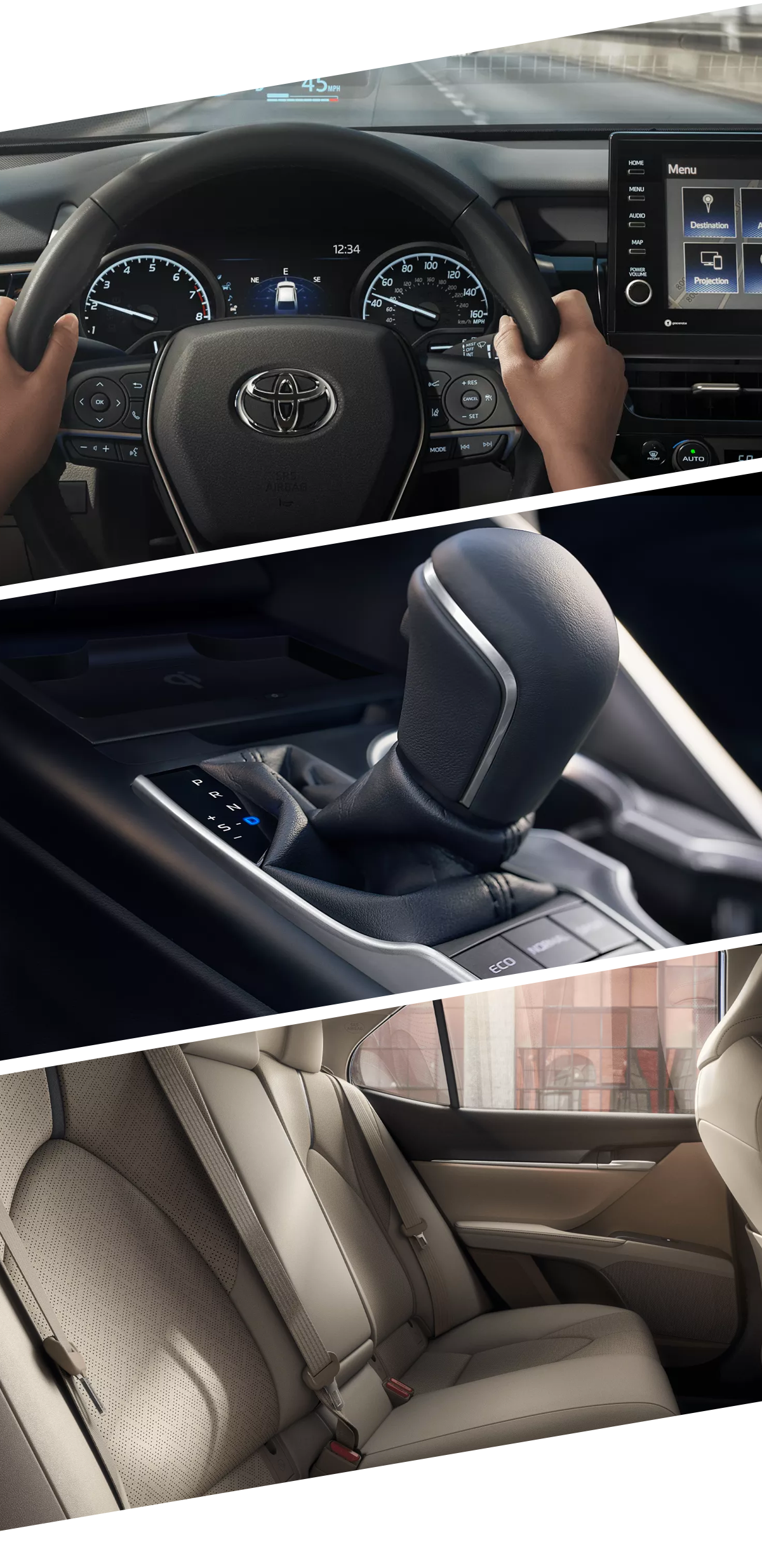 2021 Toyota Camry Interior Shots