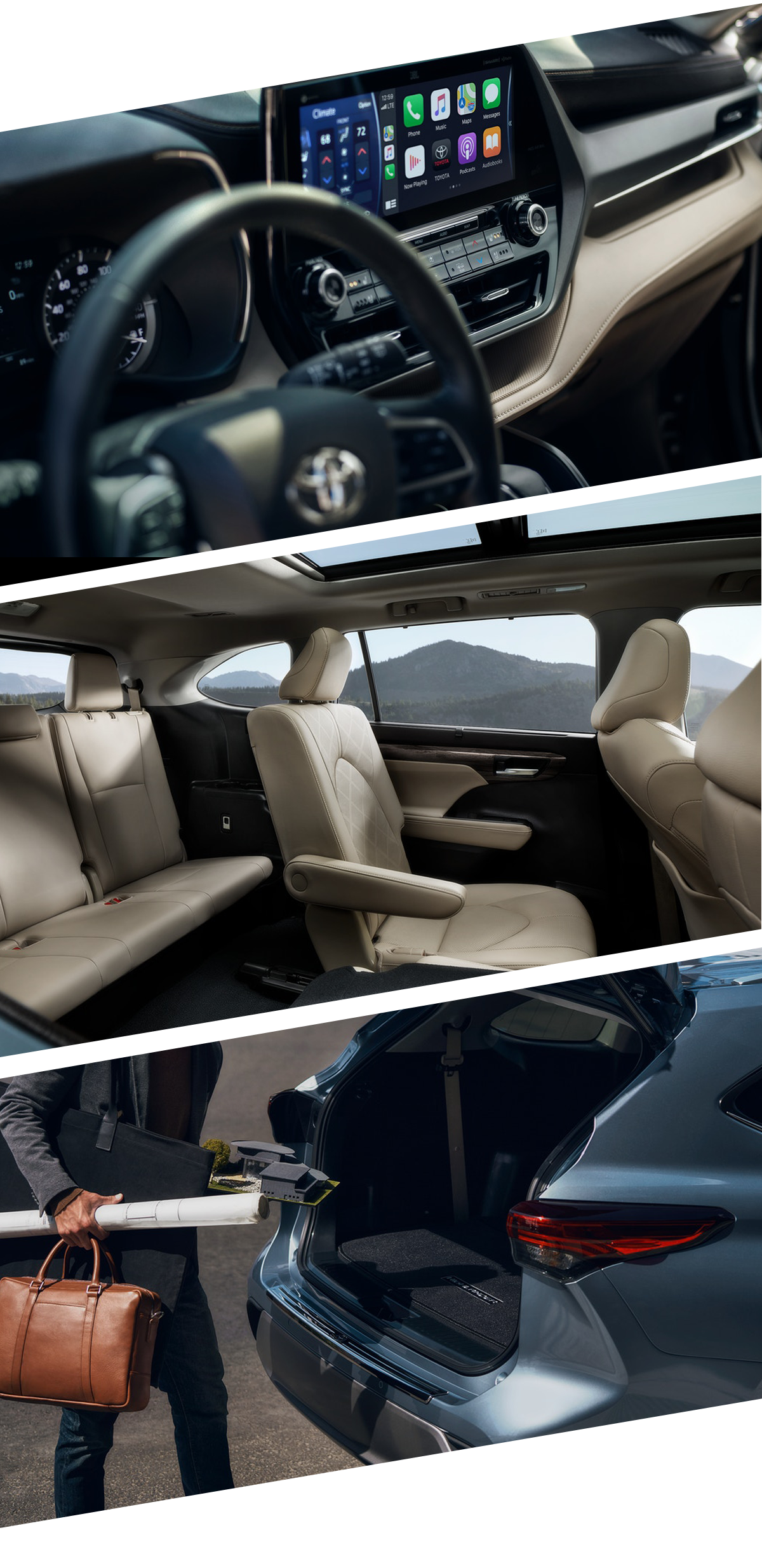 2021 Toyota Highlander Interior Images