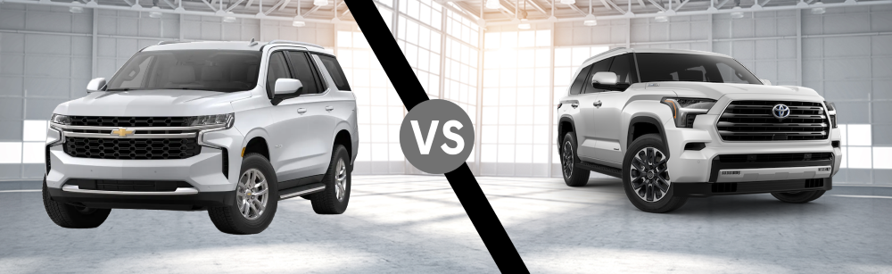 2023 Chevrolet Tahoe vs. 2023 Toyota Sequoia in Winter Haven, FL