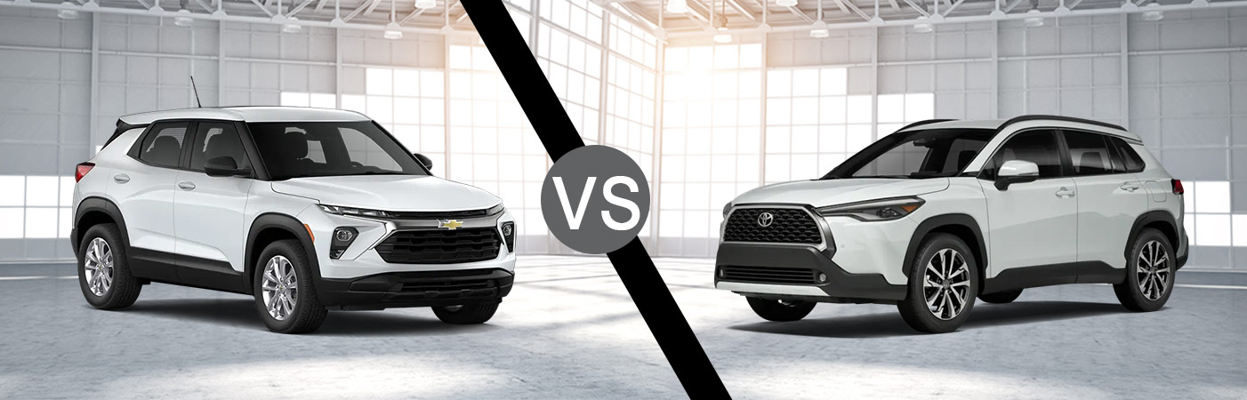 2024 Chevrolet Trailblazer vs. 2024 Toyota Corolla Cross | Chevrolet Center