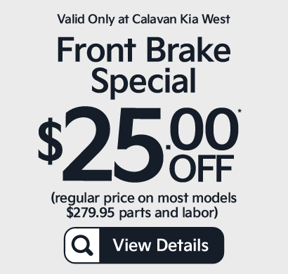 Front Brake Special - $25 off - View Details