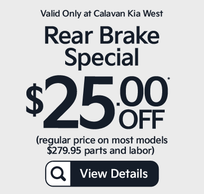 Rear Brake Special - $25 off - View Details