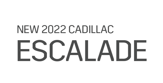 NEW 2022 CADILLAC Escalade