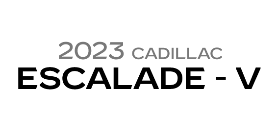 2023 Cadillac Escalade - V