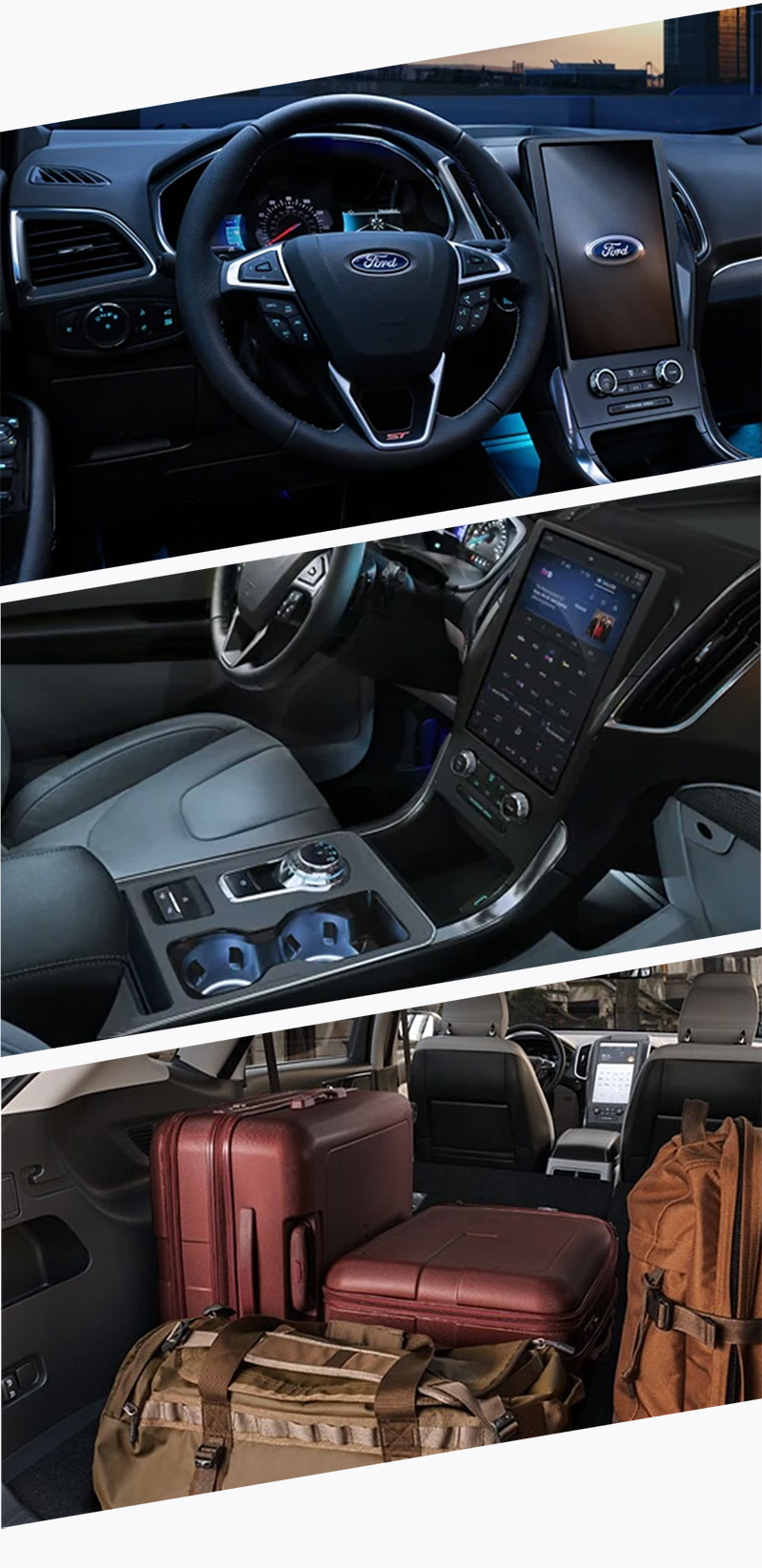 Newest Ford Edge Interior in Ayden, NC