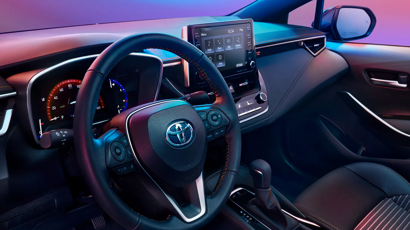 2021 Toyota Corolla Driver's Console