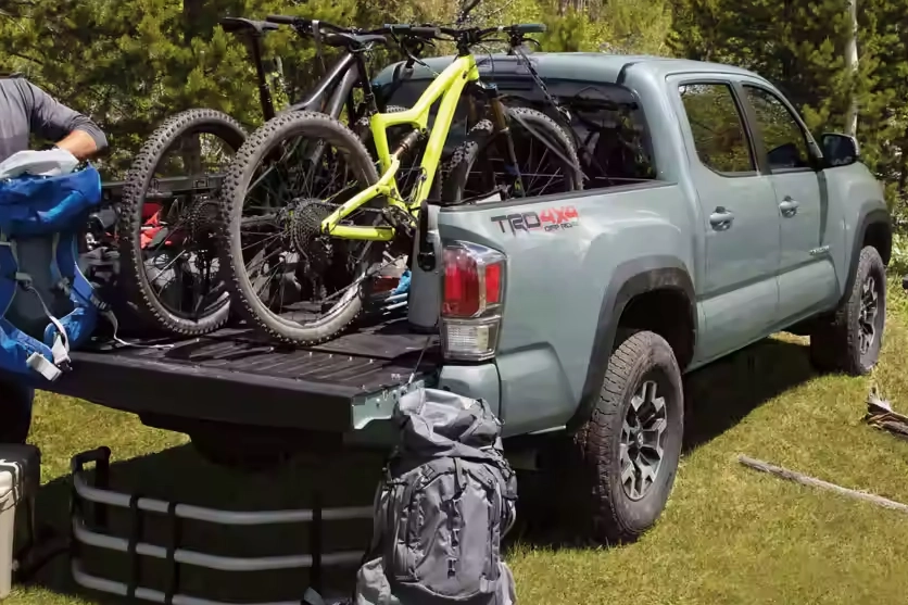 2023 Toyota Tacoma Trunk space