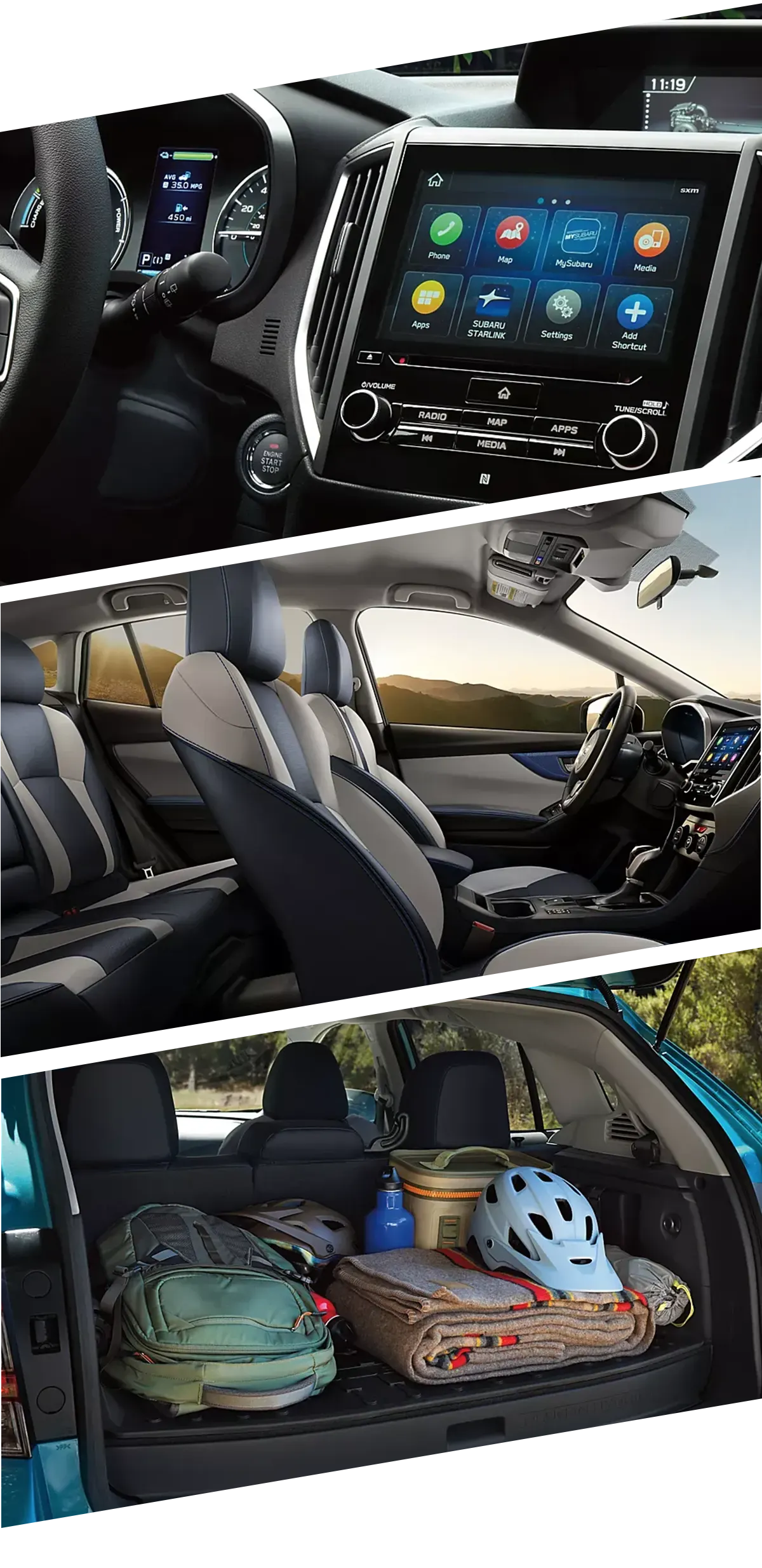 2023 Subaru Crosstrek Hybrid Interior