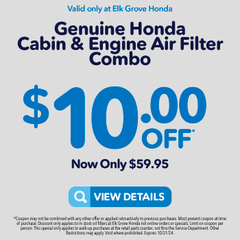Service and Parts coupons in Elk Grove, CA | Elk Grove Honda