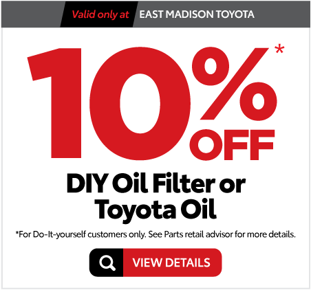 10% off DIY Oil Filter or Toyota Oil - Click to View Details