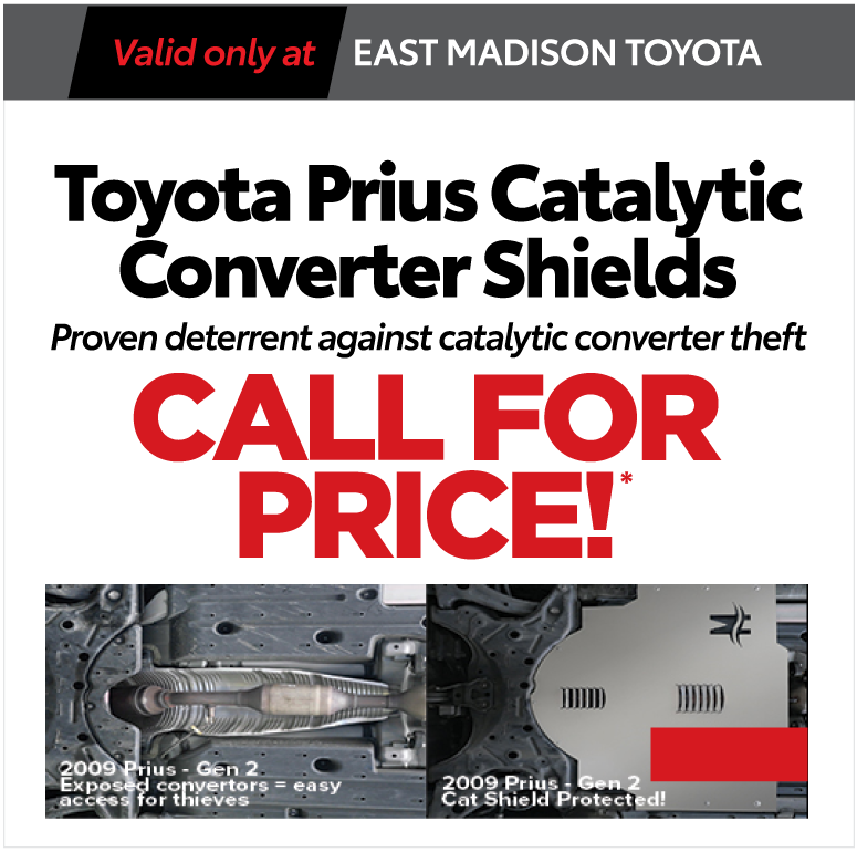Toyota Prius Catalytic Converter Shields - Call for Price